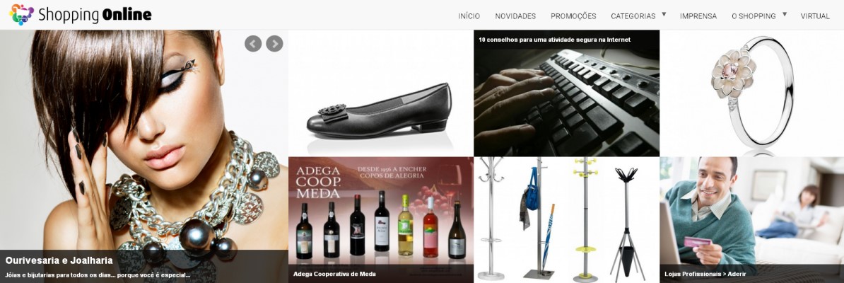 Shopping Online - O Shopping virtual - Lojas online
